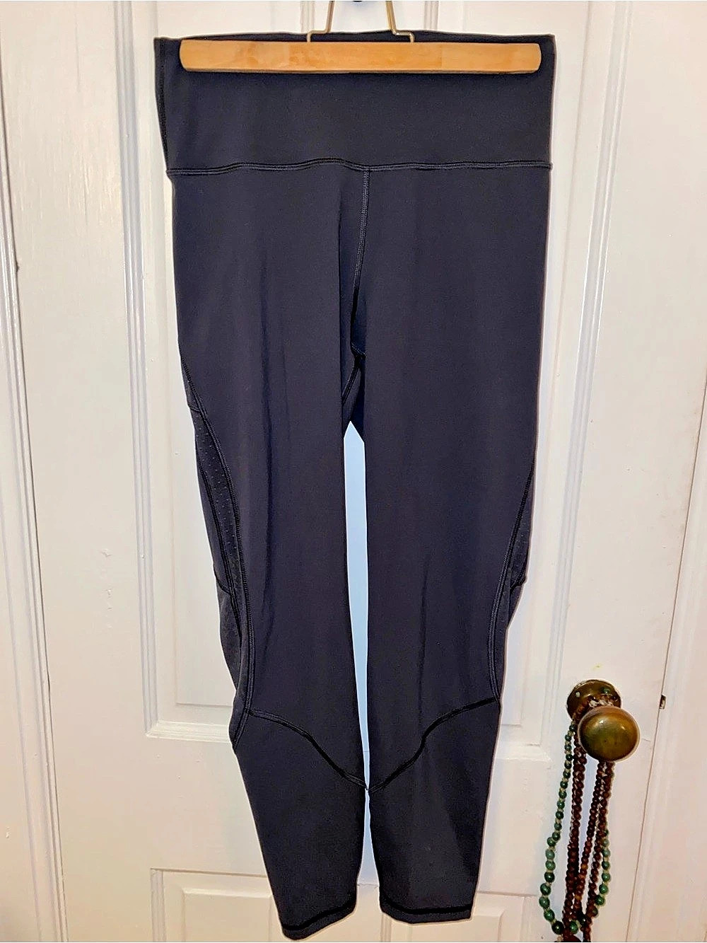 Lululemon Time to Sweat Crop 23" Women's Leggings Grey Size 8